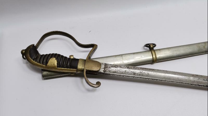 ERMENİ USTA VAHRAM TADJIRIAN YAPIMI OSMANLI SUBAY KILICI