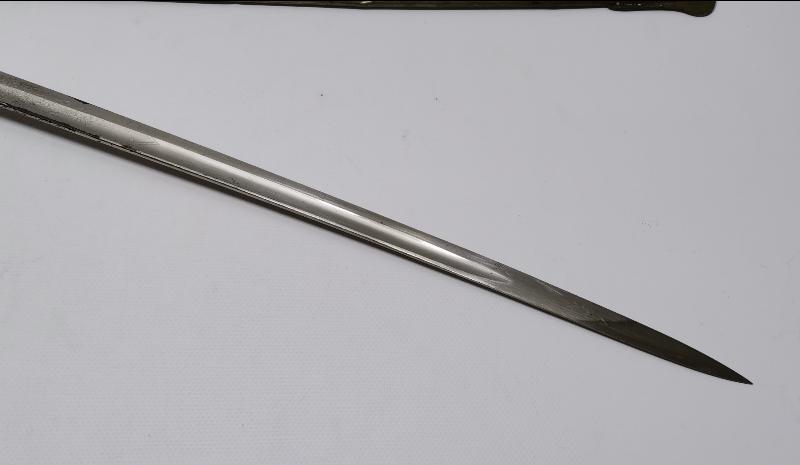 ERMENİ USTA VAHRAM TADJIRIAN YAPIMI OSMANLI SUBAY KILICI