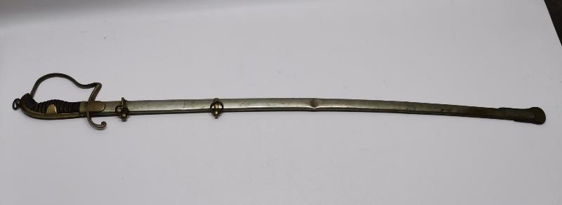 ERMENİ USTA VAHRAM TADJIRIAN YAPIMI OSMANLI SUBAY KILICI