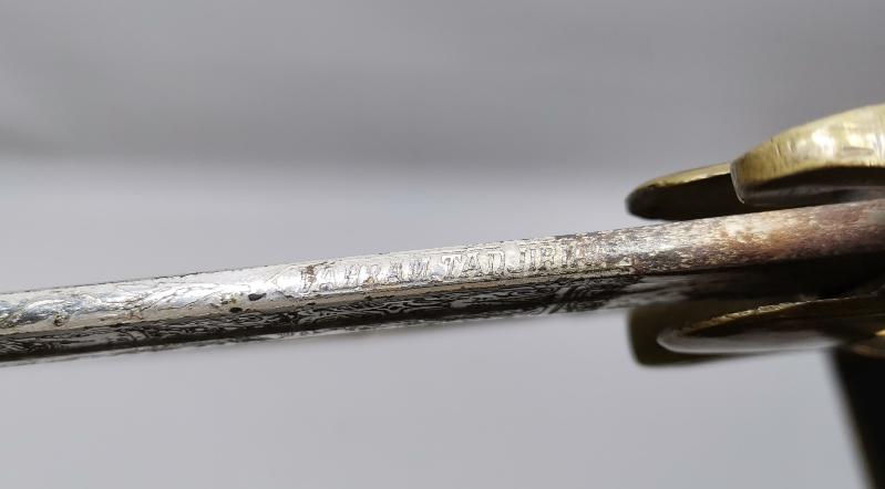 ERMENİ USTA VAHRAM TADJIRIAN YAPIMI OSMANLI SUBAY KILICI