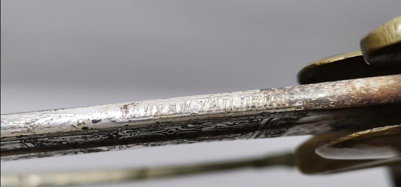 ERMENİ USTA VAHRAM TADJIRIAN YAPIMI OSMANLI SUBAY KILICI