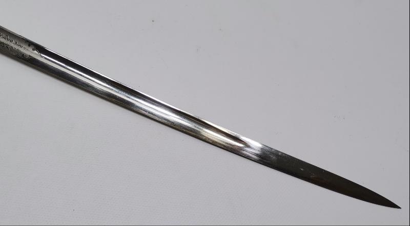 ERMENİ USTA VAHRAM TADJIRIAN YAPIMI OSMANLI SUBAY KILICI