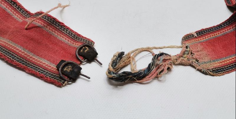 İÇİNDE GİZLİ KESESİ BULUNAN OSMANLI DÖNEMİ DERVİŞ KEMERİ