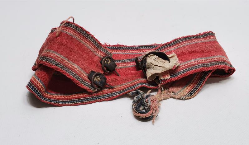 İÇİNDE GİZLİ KESESİ BULUNAN OSMANLI DÖNEMİ DERVİŞ KEMERİ