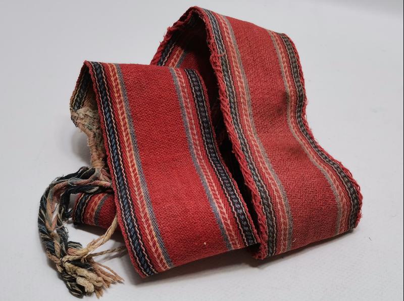 İÇİNDE GİZLİ KESESİ BULUNAN OSMANLI DÖNEMİ DERVİŞ KEMERİ