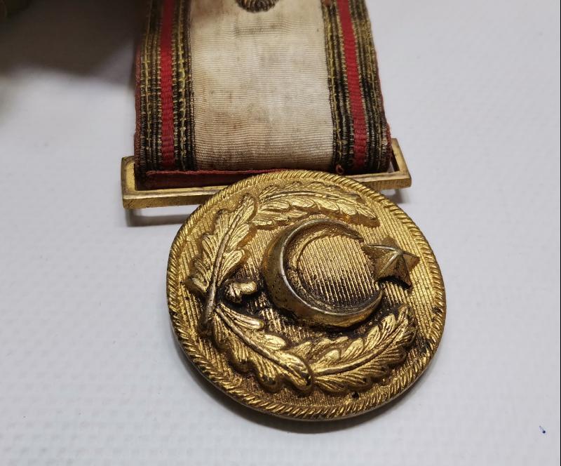 OSMANLI DÖNEMİ ALTIN SIRMA İŞLEMELİ PAŞA KEMERİ