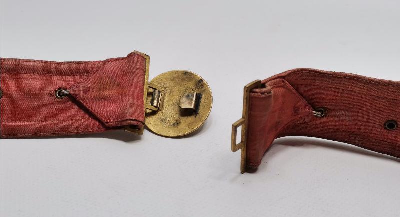 OSMANLI DÖNEMİ ALTIN SIRMA İŞLEMELİ PAŞA KEMERİ