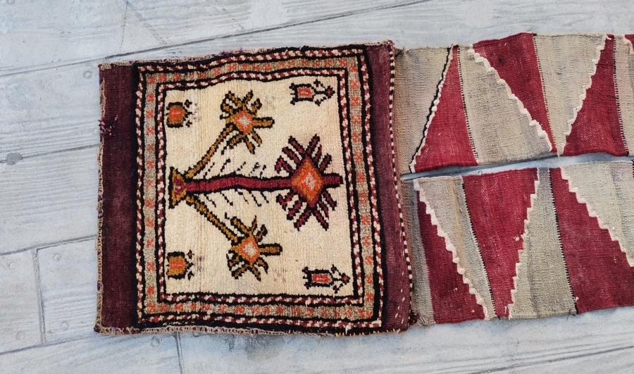 OSMANLI DÖNEMİ BERGAMA YÖRESİ GELİN HEYBESİ