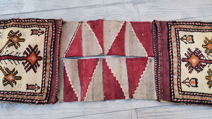 OSMANLI DÖNEMİ BERGAMA YÖRESİ GELİN HEYBESİ