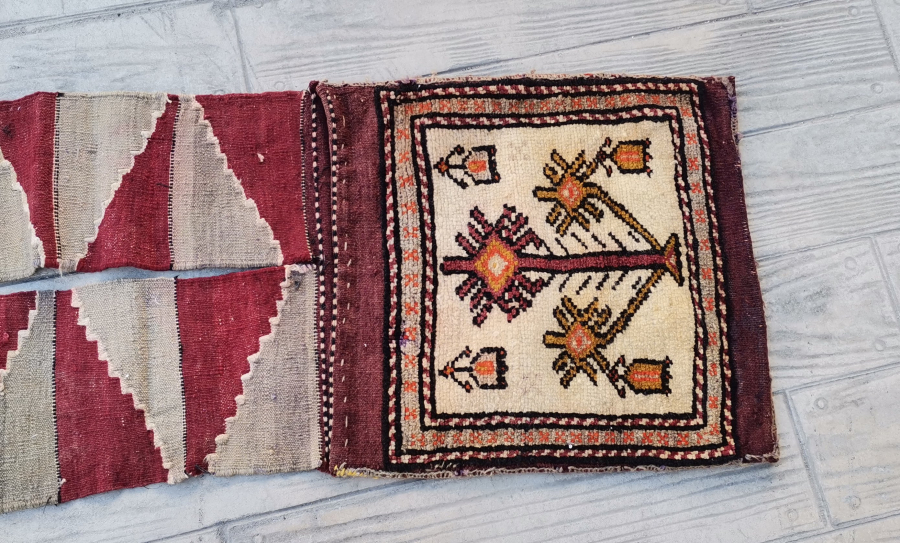 OSMANLI DÖNEMİ BERGAMA YÖRESİ GELİN HEYBESİ