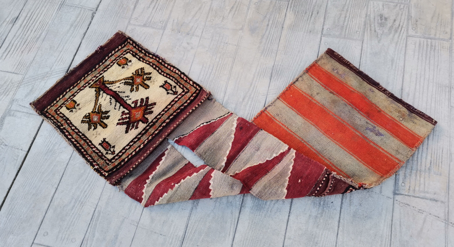 OSMANLI DÖNEMİ BERGAMA YÖRESİ GELİN HEYBESİ