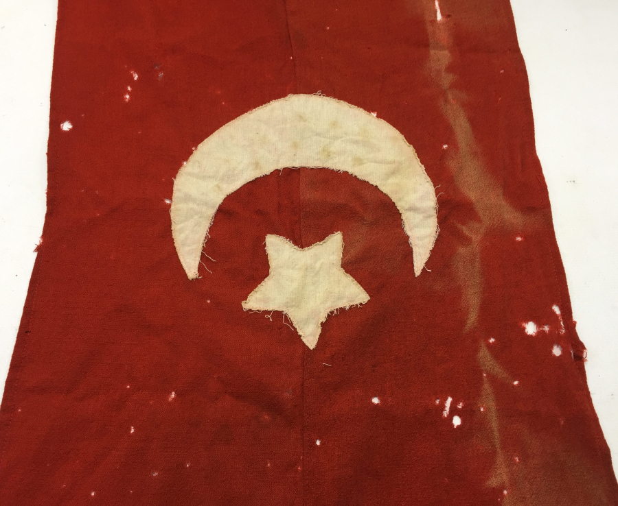 OSMANLI DÖNEMİ ÇOK NADİR BAYRAK