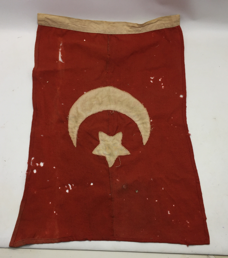 OSMANLI DÖNEMİ ÇOK NADİR BAYRAK