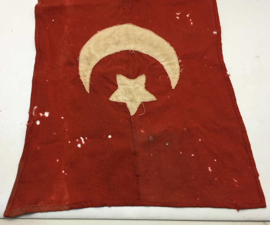 OSMANLI DÖNEMİ ÇOK NADİR BAYRAK