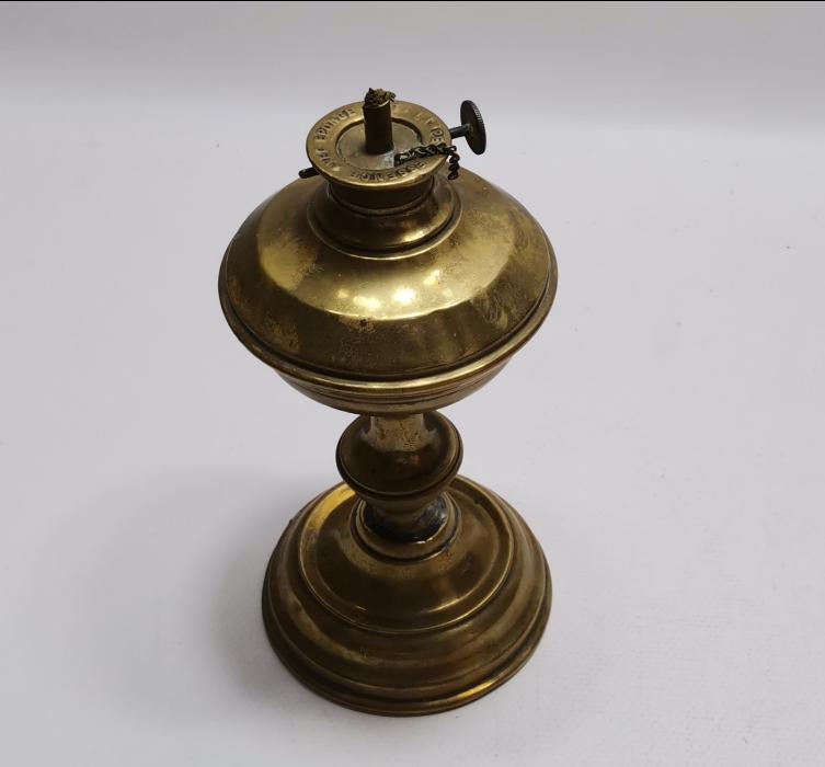 OSMANLI DÖNEMİ FRANSIZ YAPIMI PİRİNÇ LAMBA