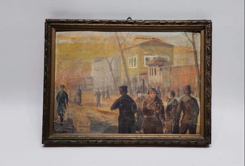 OSMANLI DÖNEMİ İMZALI SULUBOYA RESİM