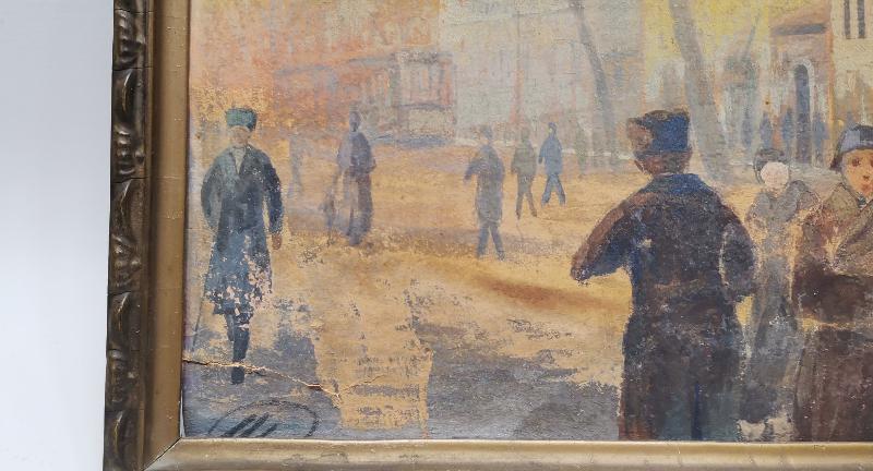 OSMANLI DÖNEMİ İMZALI SULUBOYA RESİM