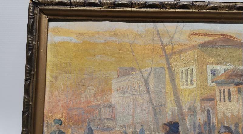 OSMANLI DÖNEMİ İMZALI SULUBOYA RESİM