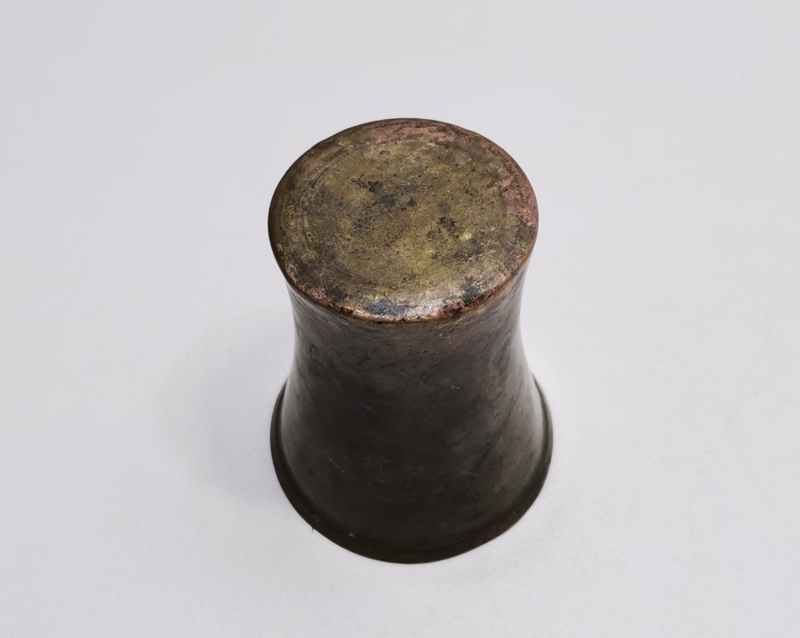 OSMANLI DÖNEMİ SÜLEYMANİYE DAMGALI NADİR FORMDA ŞERBET BARDAĞI