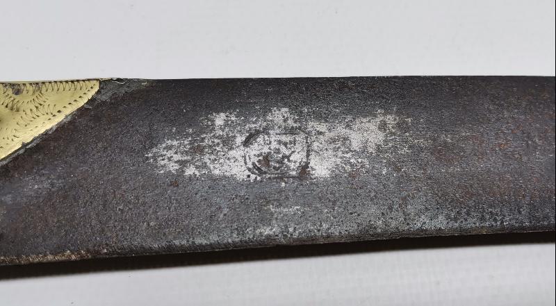 OSMANLI DÖNEMİ USTA DAMGALI YATAĞAN KILIÇ 