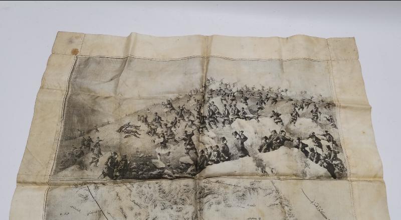 OSMANLI YUNAN MUHAREBESİ MENDİLİ