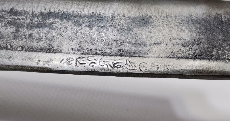 OSMANLICA YAZILI YATAĞAN KILIÇ