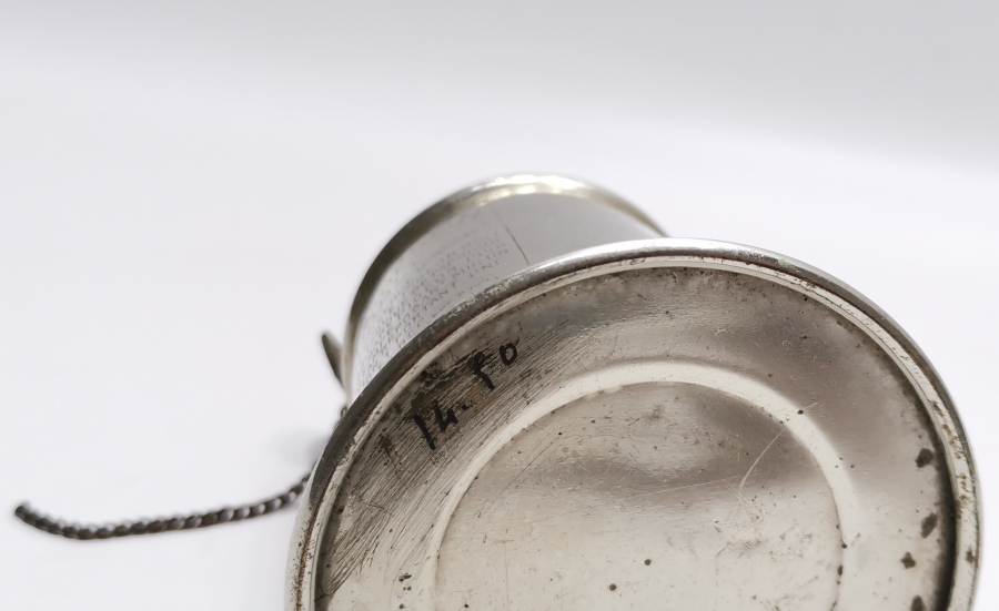 ÜZERİ YAZILI NADİR VAGON LAMBASI