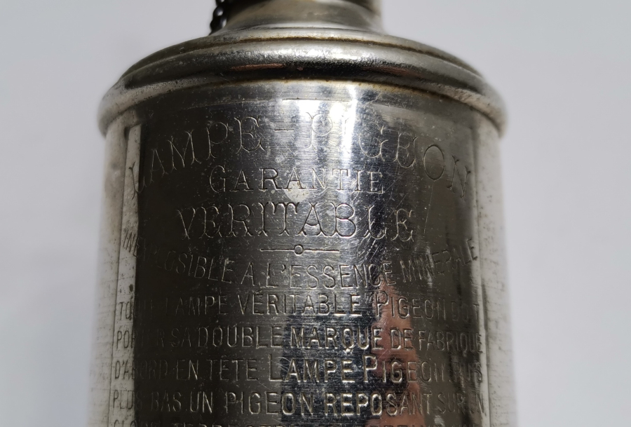 ÜZERİ YAZILI NADİR VAGON LAMBASI