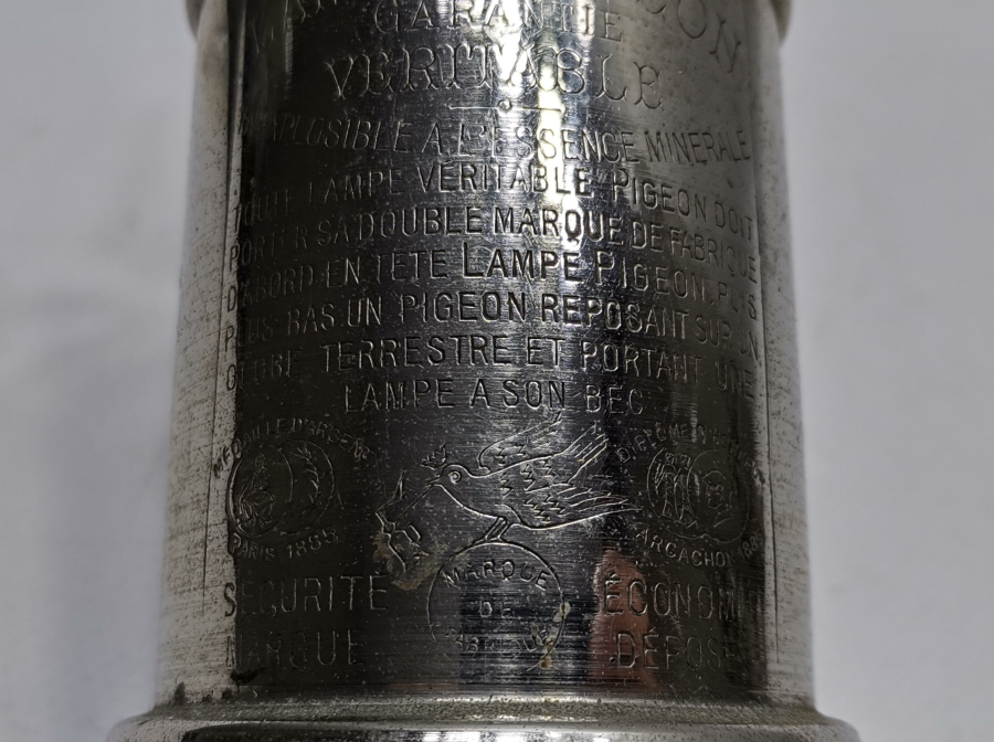 ÜZERİ YAZILI NADİR VAGON LAMBASI