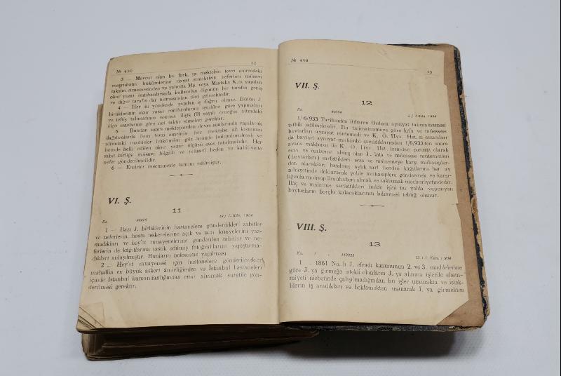 1933-1934 TARİHLİ CİLTLENMİŞ JANDARMA MECMUASI