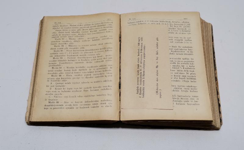 1933-1934 TARİHLİ CİLTLENMİŞ JANDARMA MECMUASI