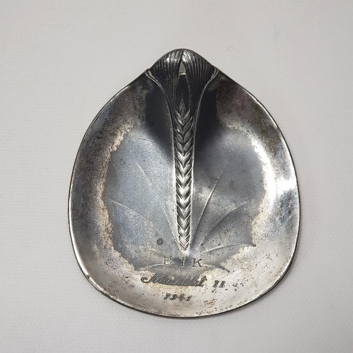 1941 TARİHLİ MODA SPOR KULÜBÜ GÜMÜŞ KAPLAMA SPOR MADALYA PLAKETİ 