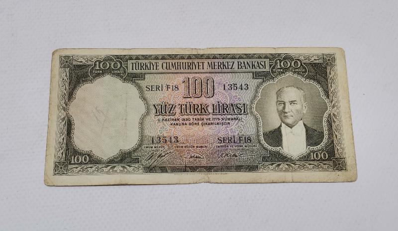 5. EMİSYON 1. TERTİP 100 LİRA