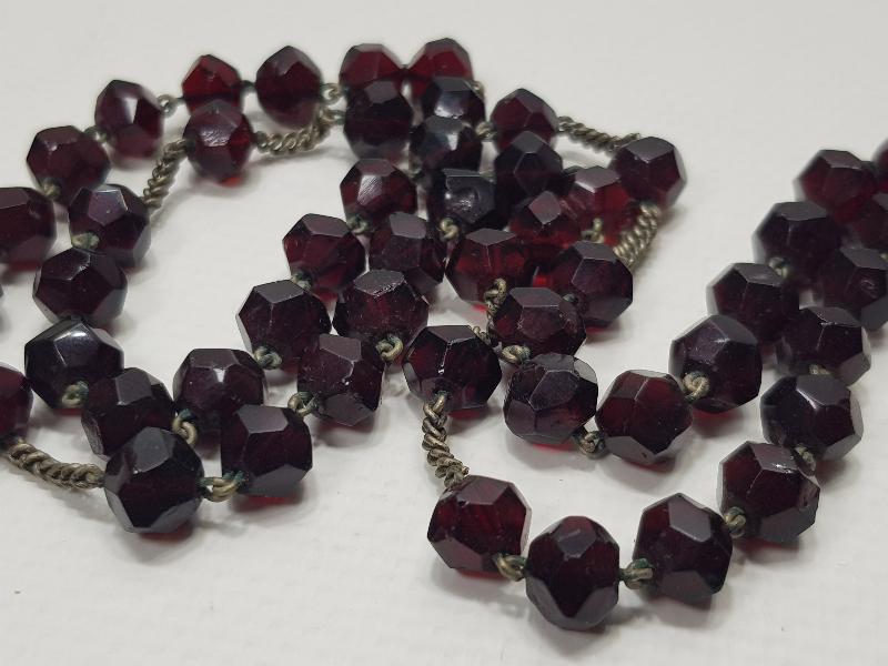 ANTİKA LAL TAŞI PAPAZ TESPİHİ