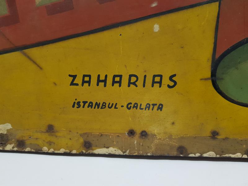 ANTİKA TABELA: RİZA İHRACAT T.A.Ş. RİTAŞ TÜTÜN ALIM BÜROSU