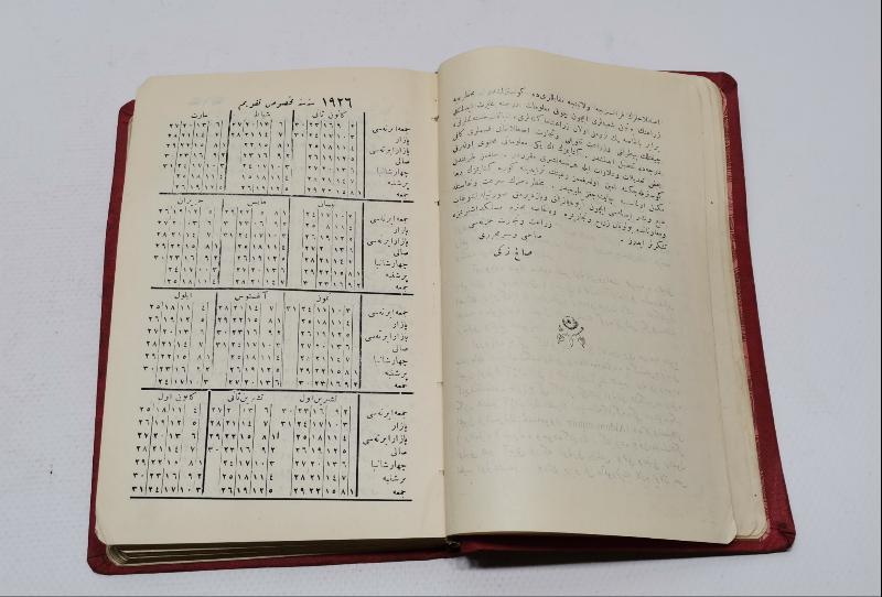 ATATÜRK GÖRSELLİ OSMANLICA KİTAP: 1926 ZİRAAT VE TİCARET MUHTIRASI