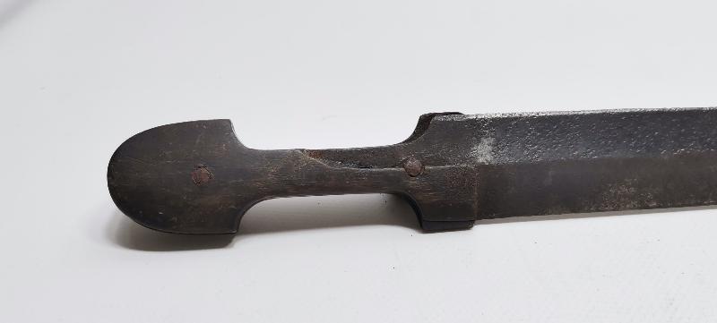 OSMANLI DÖNEMİ ALTIN ÇAKMA USTA DAMGALI KALLAVİ BOY ÇERKEZ KAMASI