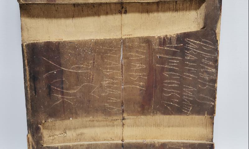 OSMANLI DÖNEMİ RUM İŞİ ÇOK FARKLI FORMDA EL BOYAMA İKONA