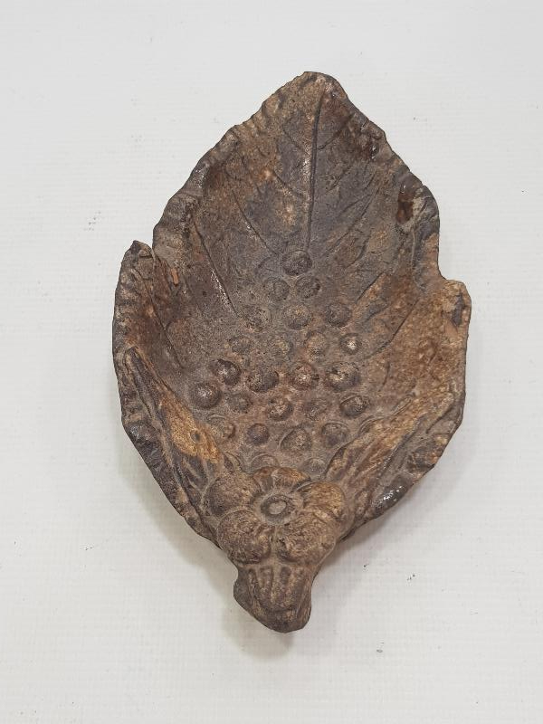 OSMANLI DÖNEMİ YAPRAK FORMLU ÇOK NADİR ÇANAKKALE SUNUMLUK