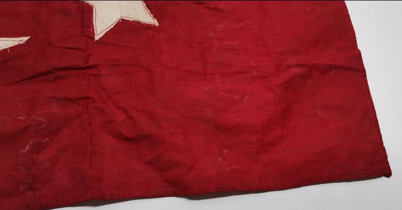 OSMANLI SON DÖNEM EL YAPIMI BAYRAK