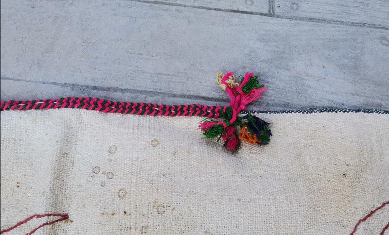 OSMANLICA HOŞ GELDİNİZ ÇADIRIMIZA YAZILI AY YILDIZ İŞLEMELİ ÇADIR TAKI