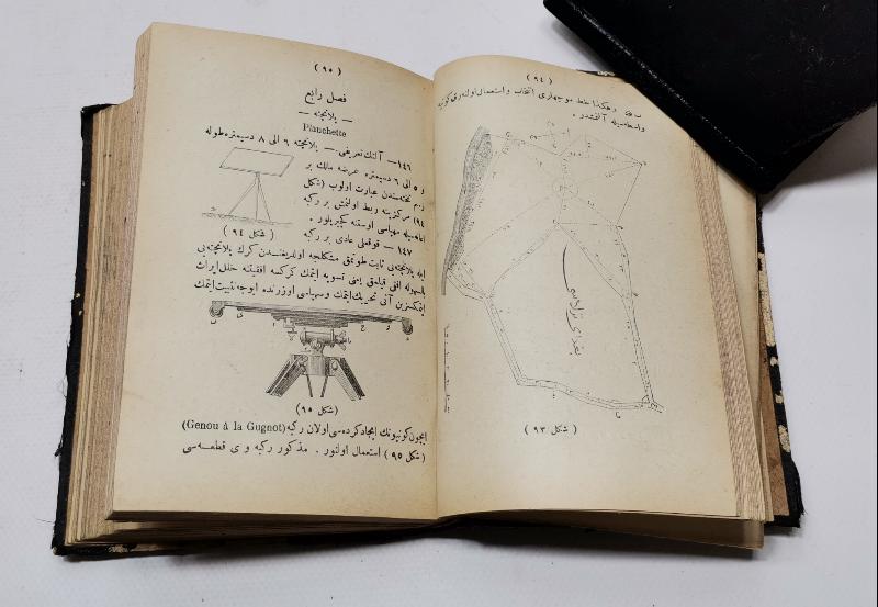 OSMANLICA İKİ KİTAP BİR ARADA: TOPOĞRAFYA & MALUMATI KANUNİYE