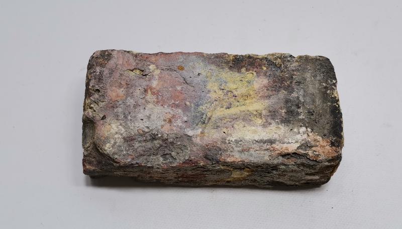 OSMANLICA SARRAF YAZILI ÇOK NADİR TUĞLA