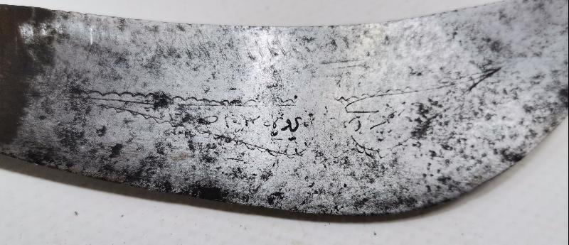 OSMANLICA YAZILI ÇOK NADİR BURSA İŞİ BAĞ BIÇAĞI