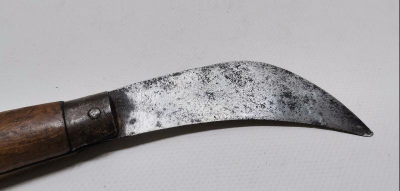 OSMANLICA YAZILI ÇOK NADİR BURSA İŞİ BAĞ BIÇAĞI