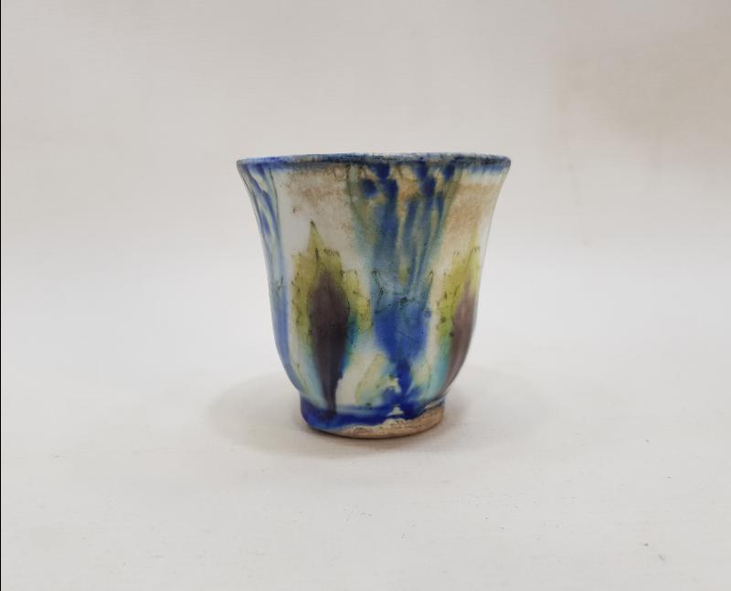 OSMANLICA YAZILI ÇOK NADİR KÜTAHYA ZEMZEM BARDAĞI