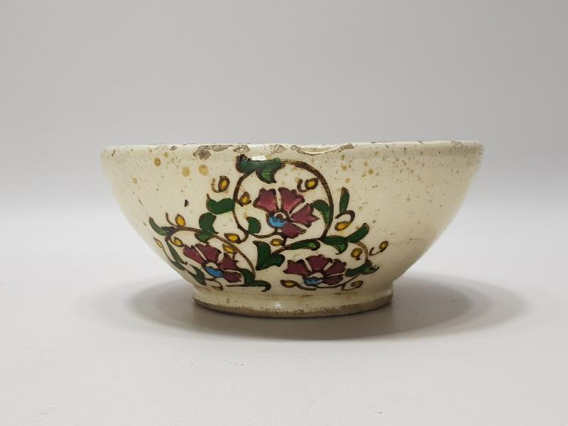 ANTİKA ÇOK NADİR KÜTAHYA İŞİ KÜL TABLASI 