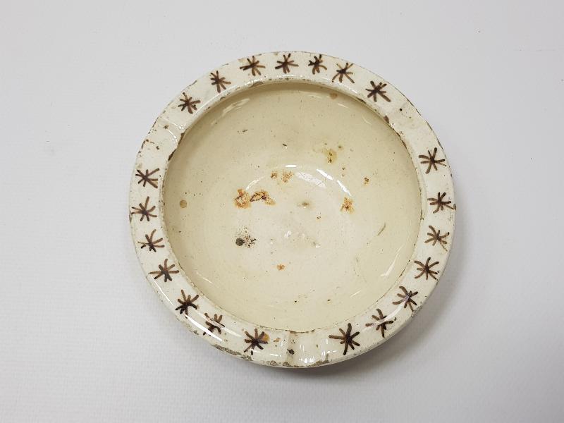 ANTİKA ÇOK NADİR KÜTAHYA İŞİ KÜL TABLASI 