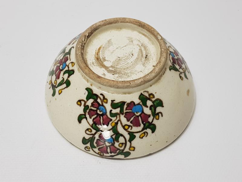 ANTİKA ÇOK NADİR KÜTAHYA İŞİ KÜL TABLASI 