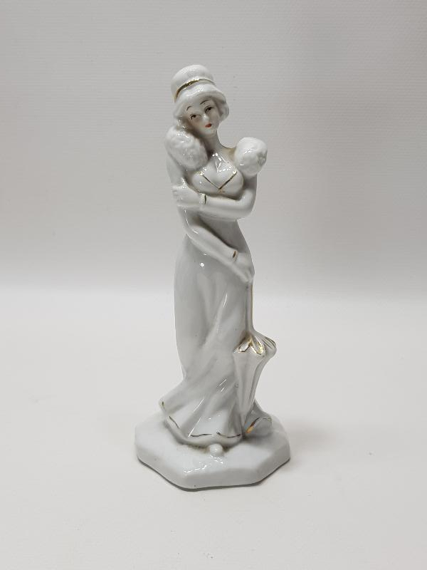 ANTİKA PORSELEN KADIN BİBLOSU